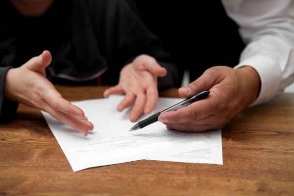 Agreement between the owner of the property and the registered