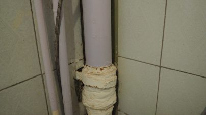 How to write an application to replace a sewer riser in an apartment?
