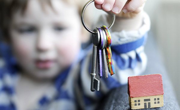 Determining the place of residence for children